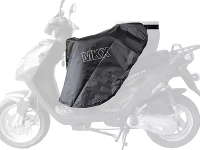 Osłony nóg skuterowe MKX czarny