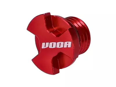 Voca CNC õlitäite kork punane Minarelli AM6 - VCR-SD9188/RE