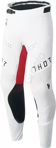 Thor Prime Freez pantaloni cross enduro bianco/rosso 40-1