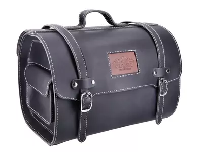26L bőr bőrönd 38x27x26 cm fekete Vespa LML - 44853