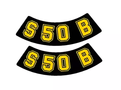 S50B Simson klistermärke 2 st. - 41971