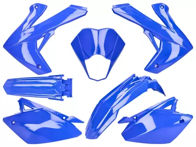 Комплект пластмаси Rieju MRT, сини - 41069-BLU