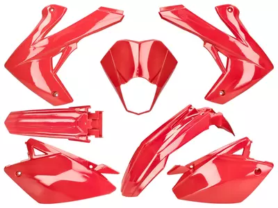 Set Rieju MRT crvene plastike - 41069-R