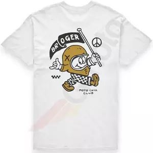 Broger Racer T-shirt alb XXL-2