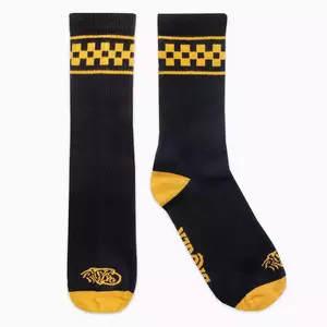 Broger SX schwarz-goldene Socken 36/40-2