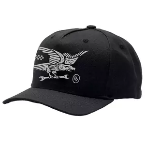 Broger Snapback Eagle черна бейзболна шапка - BR-CAP-EAGLE-01-OS