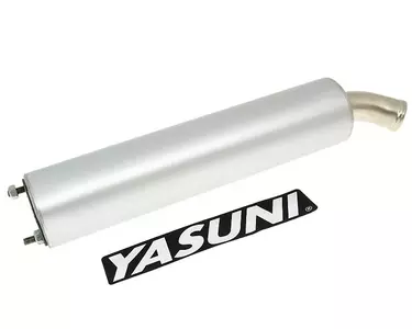 Tlumič výfuku Yasuni s hliníkovou koncovkou - YAZ-SIL036R