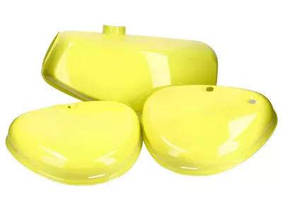 Резервоар и странични капаци жълти Simson-1