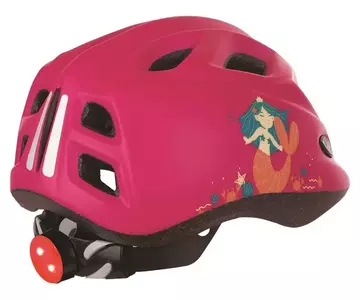 Polisport Детска каска за велосипед "Русалка" със светлина XS 45/52 cm - 8740800016