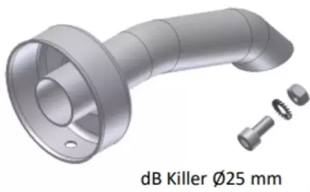 DB Killer MIVV pour silencieux X-Cone 105 Ø25 mm - 1113908