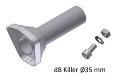 DB Killer MIVV pour silencieux Delta Race Ø35 mm - 1113904