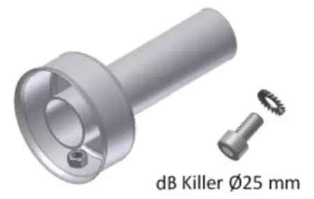 DB Killer MIVV pour silencieux GP Pro Ø25 mm - 1113901