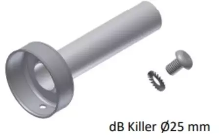 Db Killer MIVV X-M1 25mm - 1114911