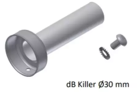 DB Killer MIVV pour silencieux X-M1 Ø30 mm - 1114912