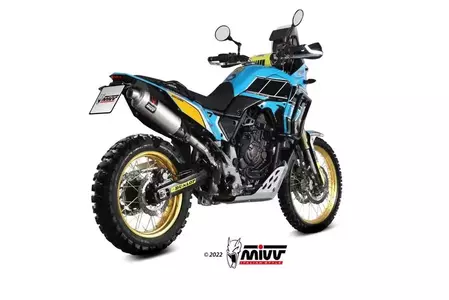MIVV Dakar Slip-On Geluiddemper Yamaha Tenere 700 19-22-2