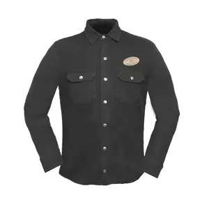 Modeka Oliwer motorcykelskjorta i textil svart L-1