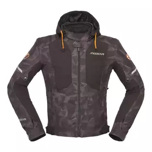 Modeka Jakson Jakson jachetă de motocicletă din material textil negru cu camuflaj XL - 086575086AF