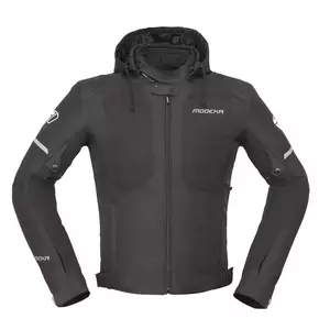 Modeka Jakson jachetă de motocicletă din material textil negru 5XL - 086575010AJ