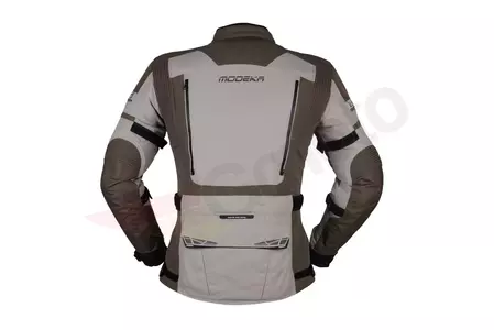 Modeka Panamericana II giacca da moto in tessuto sabbia-khaki KL-2