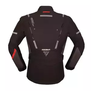 Modeka Trohn textil motoros dzseki fekete-sötétszürke M-2
