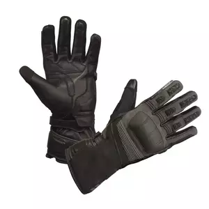 Modeka Black Ridge mănuși de motocicletă gri-negru 10-1