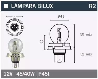 Ampoule Vicma 15/40W 12V - 14665