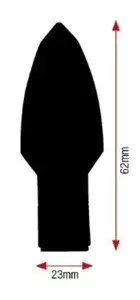 Kierunkowskazy Vicma Spear LED uniwersalne - 6PB99T091B