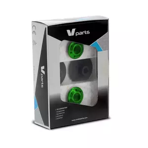 Vicma M10x1,25 groene inschroefbare controle-arm rollen (sliders) - 600021000.NG50.PG80