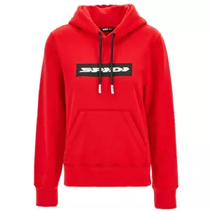 Spidi Logo 2 Dames hoodie rood XL - R183-014-XL