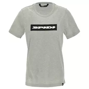 Koszulka T-shirt damska Spidi Logo 2 Lady popielata M-1