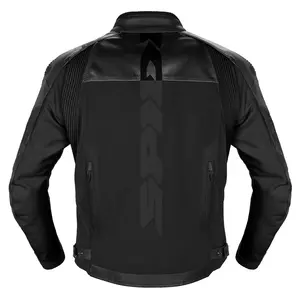 Spidi DP Progressive Hybrid giacca da moto in pelle/tessuto nero 56-2