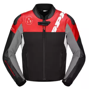 Spidi DP Progressive Hybrid kožna i tekstilna motoristička jakna, crvena 50-1