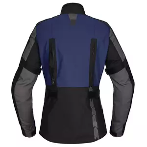 Spidi Crossmaster H2Out Lady дамско текстилно яке за мотоциклетизъм черно-синьо 3XL-3