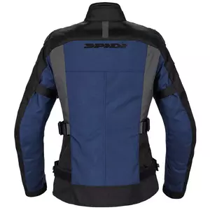 Spidi RW H2Out Lady ženska tekstilna motoristička jakna, crno-plava XXL-2