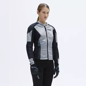 Spidi Super Net Lady ženska tekstilna motoristička jakna, siva M-2