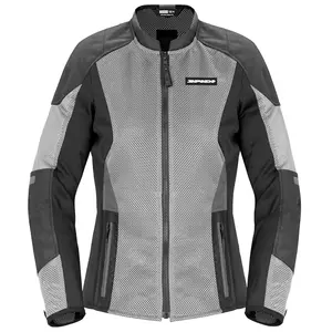 Jachetă de motocicletă din material textil pentru femei Spidi Super Net Lady gri XS - T321-023-XS