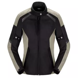 Spidi Tek Net Lady jachetă de motocicletă pentru femei din material textil negru și nisip M-1