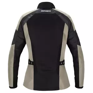 Spidi Tek Net Lady jachetă de motocicletă pentru femei din material textil negru și nisip M-2
