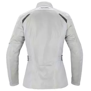 Jachetă de motocicletă din material textil pentru femei Spidi Tek Net Lady ash XS-2