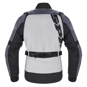 Spidi Enduro Pro giacca da moto in tessuto nero-grigio L-3
