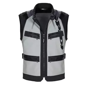 Spidi Enduro Pro tekstilna motoristička jakna, crno-siva S-4