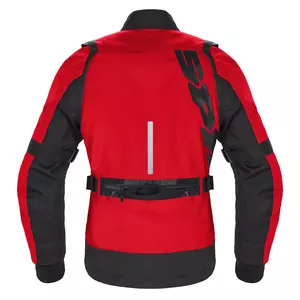 Spidi Enduro Pro textilní bunda na motorku červená 3XL-2