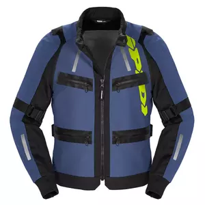 Spidi Enduro Pro modro-žlutá textilní bunda na motorku 3XL-1