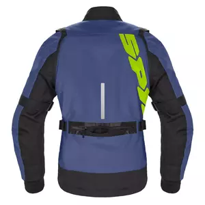Spidi Enduro Pro giacca da moto in tessuto blu/giallo S-2