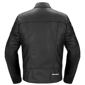 Veste de moto Spidi Genesis en cuir noir et blanc 50-2