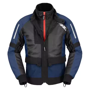 Spidi Net H2Out chaqueta moto textil negro-azul M-1
