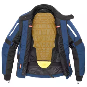 Spidi Net H2Out giacca da moto in tessuto nero-blu M-6