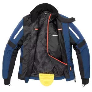 Spidi Net H2Out textilní bunda na motorku černo-modrá M-7