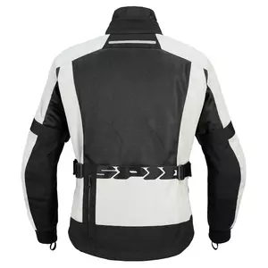 Textilná bunda na motorku Spidi Net H2Out black and ash XL-2