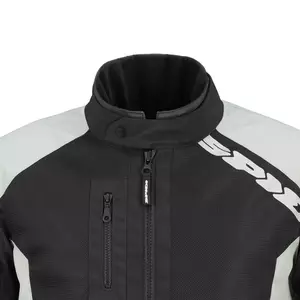 Textilná bunda na motorku Spidi Net H2Out black and ash XL-3